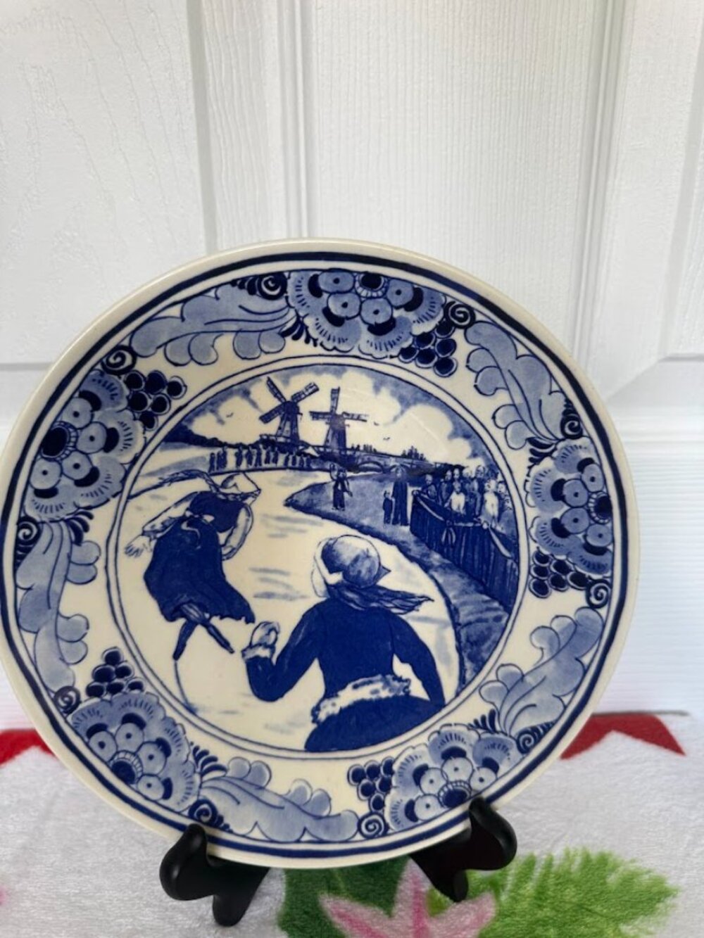 Vintage The Hans Brinker Delft Plate Collection ''Thee Race'' 1982 - Picture 2 of 4